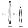OXO Nylon Head Locking Tongs, Medium & Small Set, Heat Resistant, with Lock, Dishwasher Safe