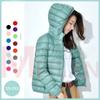 Женское зимнее пальто Ультралегкая белая куртка на утином пуху Тонкая стеганая куртка Портативная ветрозащитная куртка XS-8XL