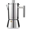 Easyworkz Diego Stovetop Espresso Maker из нержавеющей стали итальянская кофемашина Maker 4Cup 6.8 oz индукционная гейзерная кофеварка