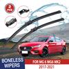 Wiper Blades For MG 6 MG6 MK2  2017-2021 Front  Windshield Clean Window Windscreen Auto Parts Car Rain Brushes 24''+18''