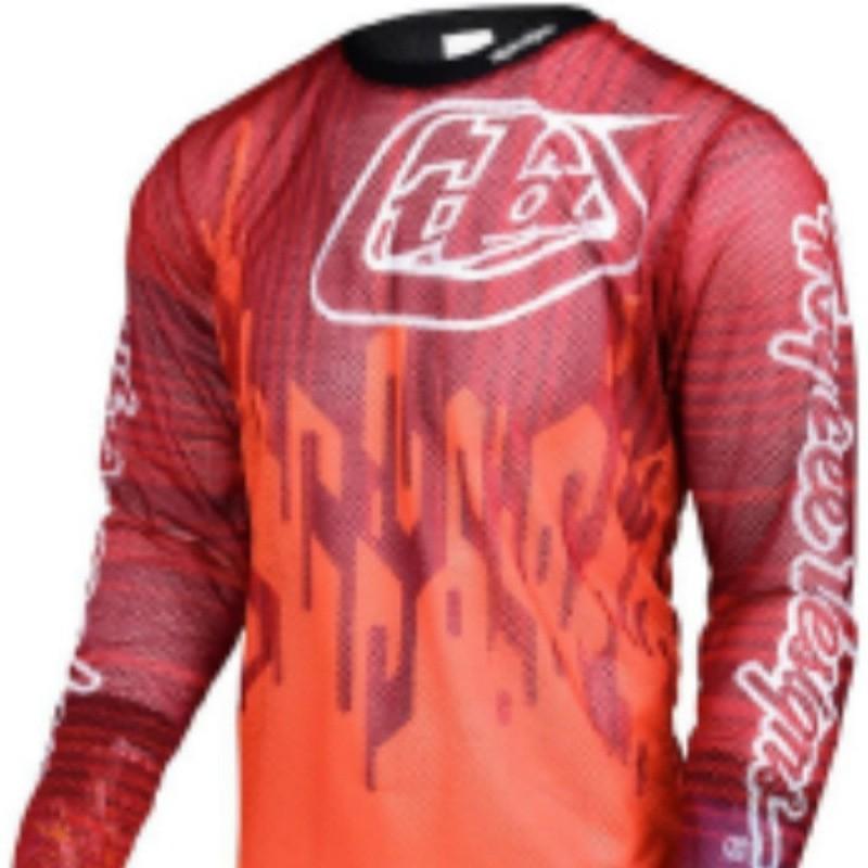 Kids Mountain Bike Downhill Jersey Long Sleeve Quick-Dry Breathable Cycling Top Boys Girls