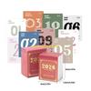 W89C 2026 Tearable Desk Calendar 365 Day Daily Calendar Writing Notepads Light Weight Portable For Daily Tasks And Reminders