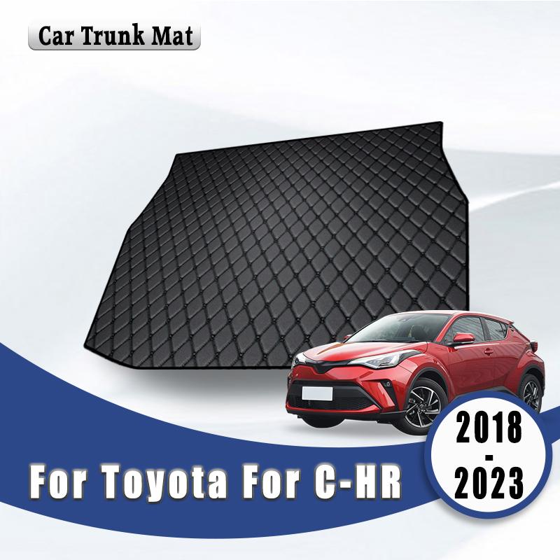 Durable Cargo Mat For Toyota C-HR      2018, Non-Slip Surface Easy to Clean Car Trunk Mat Auto Accessories