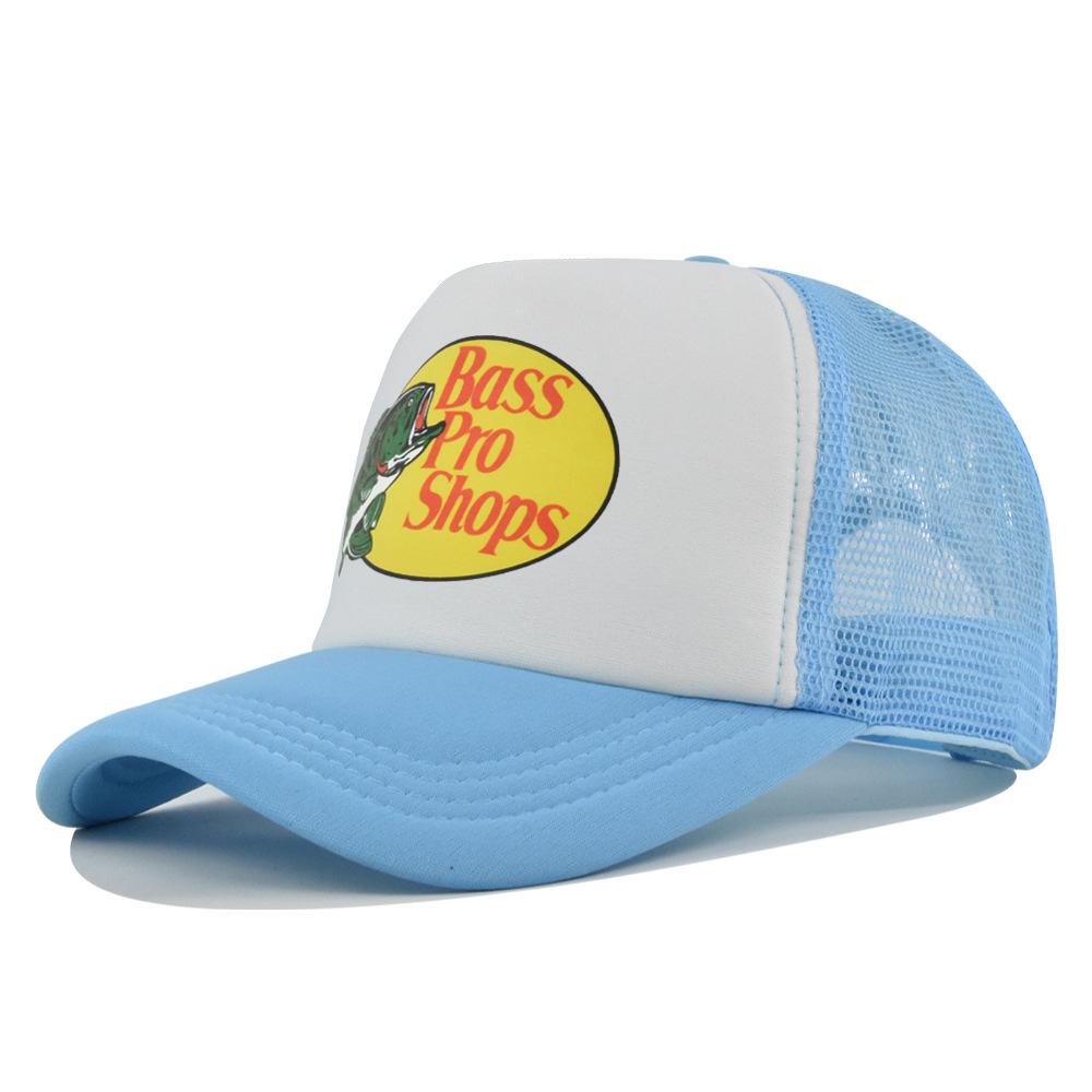Bass Bro Fishing High-end Baseball Cap Unisex Four Seasons Snapback Caps Mens Casual Dad Hats