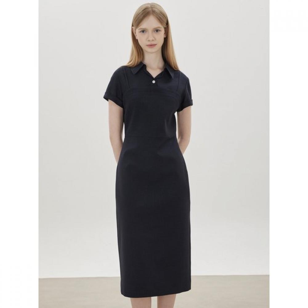 Cc Collect. Layered Design Shirt Dress C262mse044