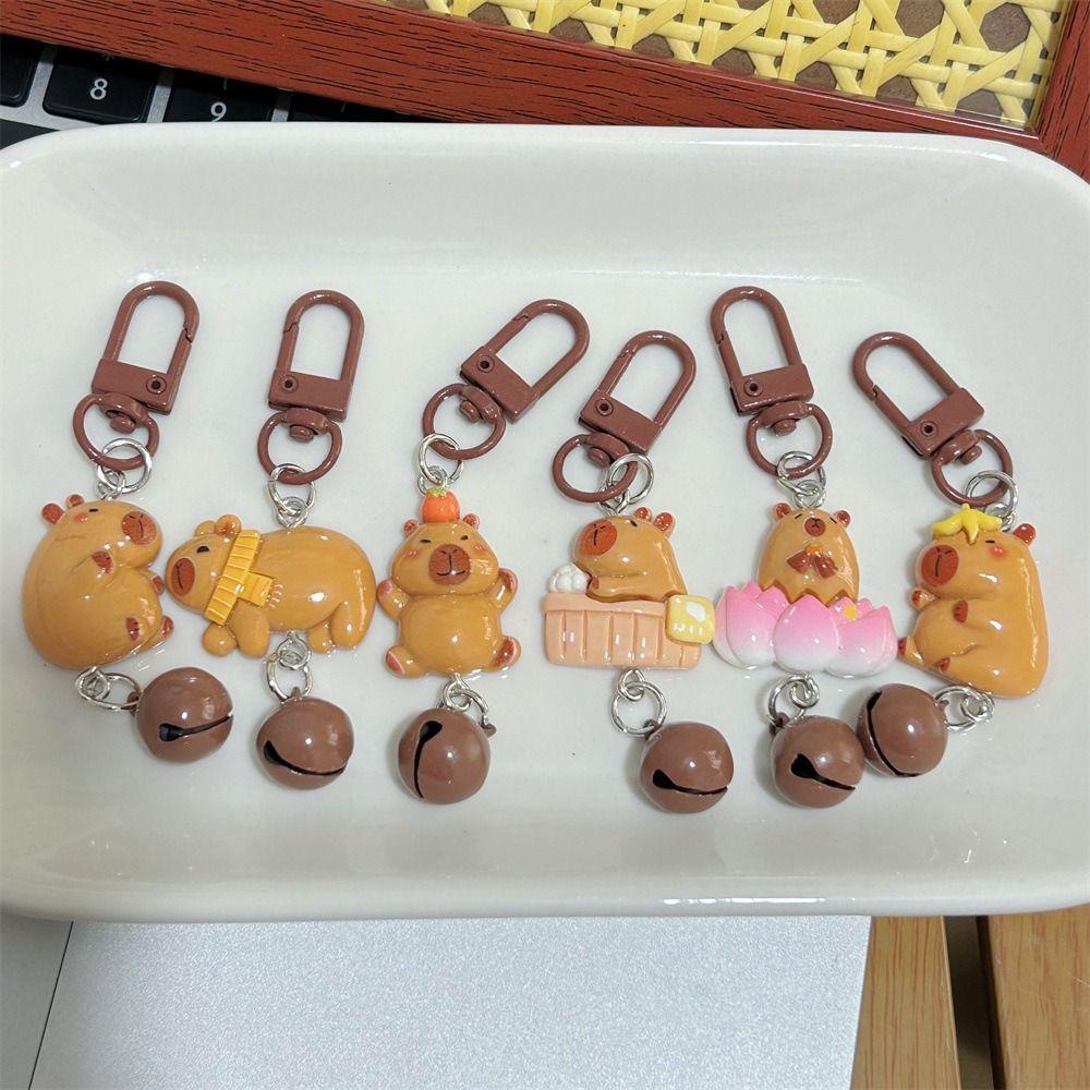 Cute Capibara Bag Hanging Pendant Funny Mobile Phone Hanging Accessories Girl
