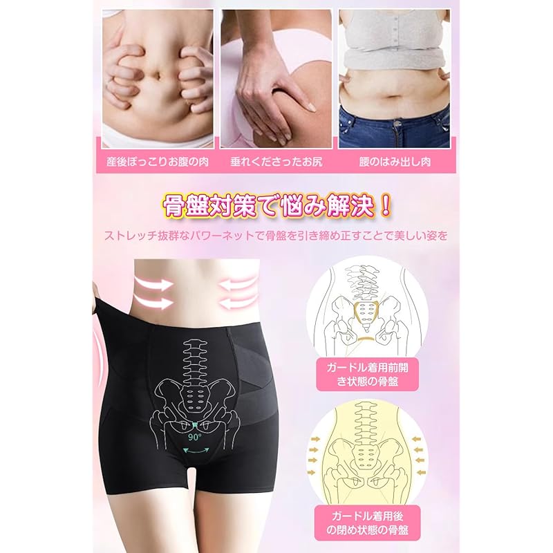 [OMKUY] шорты-корсеты послеродовой корсет тазовый корсет с высокой талией Корректирующее белье компрессионный корсет бесшовные шорты шорты женские Подъюбники тазовые