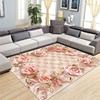 Pink Rose Europe Style Carpet for Living Room Home Large Area Decoration Rugs Bedroom Luxury Lounge Cloakroom Non-slip Floor Mat