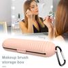 Силиконовая сумка для кистей для макияжа, большая емкость, портативный, водонепроницаемый, многофункциональный, дорожный, туалетные принадлежности, пенал для бровей, органайзер, чехол