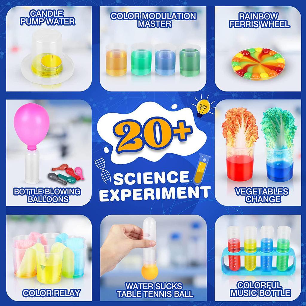 Children's Science Experiment Kit for Elementary and Kindergarten: DIY Physics & Chemistry Projects