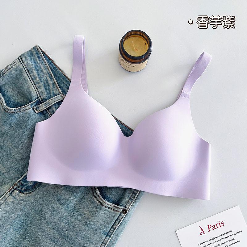 Original seamless underwear women's big breasts show small breasts and thin breasts, close the secondary breasts to gather, anti-sagging upper support