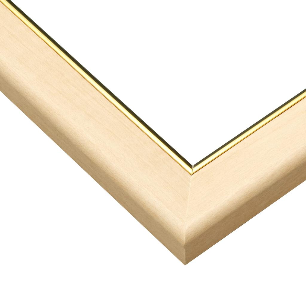 Epoch Wooden Puzzle Frame Woody Panel Gold Line Gold Mould Natural 49×72cm Panel No.10-D Hanging Rope UV Cut Cell Cover
