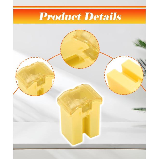 2 PCS 60 Amp Fuse Fits for Ford Toyota Lexus Chrysler Subaru Nissan Infiniti etc-1998-Present,Replace 927-1060 9271060 82211FC160 XR8Z-14526-AA