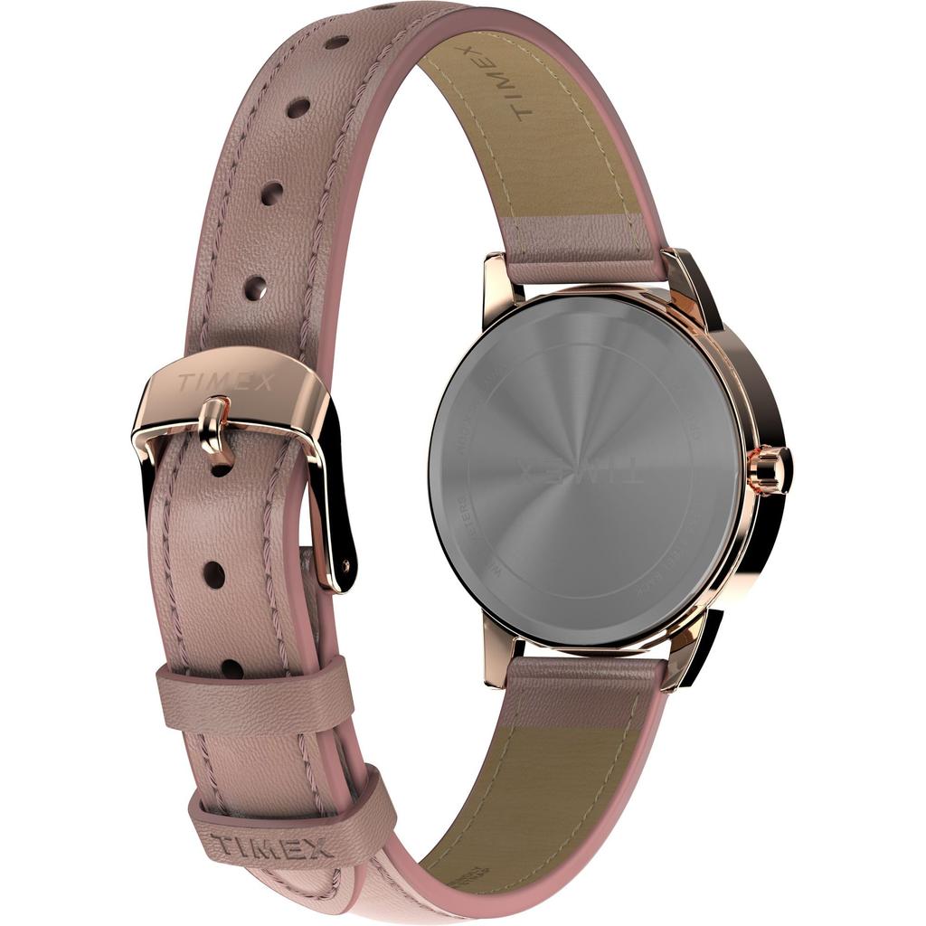 Часы Easy Reader Sustainable White Dial Brass Mineral Glass Quartz Watch Brand TW2W32300 Pink [TIMEX] Женские [Товар]