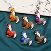 Multi-color Little Fox Enamel Brooch - 2022 Collection