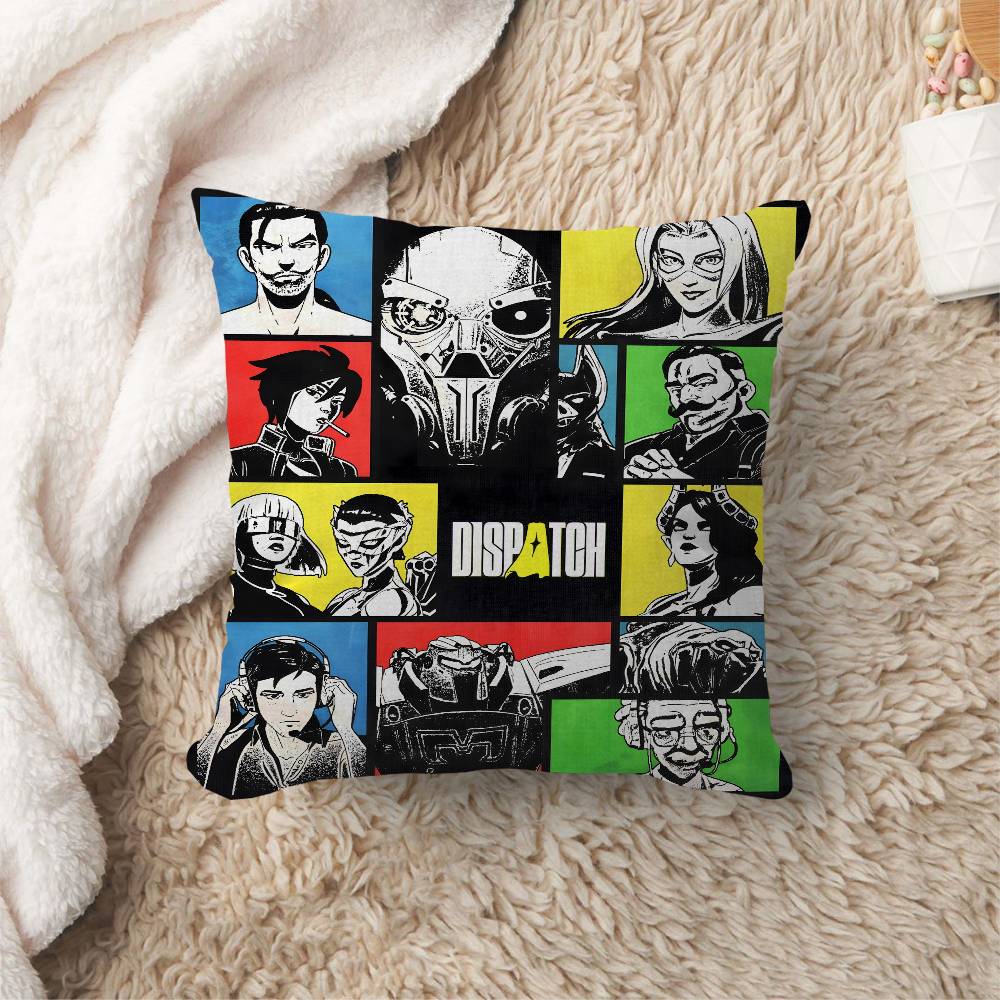Game DDispatchS anime Pillowcases Home Bedding Decorative Pillow Cover Wedding Super Soft Pillow Case