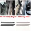 Накладка на вентиляционное отверстие кондиционера двери автомобиля Для Geely Boyue L / Starray 2024 Нержавеющая сталь Аксессуары для интерьера