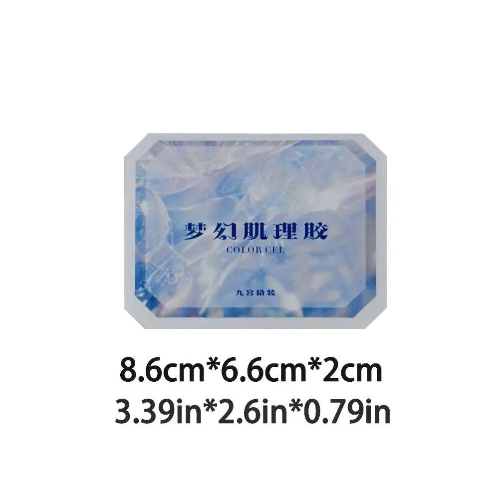 9-цветный Гель-лак Полуперманентная Порошок для Ногтей 2025 Гель-Лак