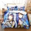 Крутой Комплект Постельного Белья Аниме Revue Starlight, Пододеяльник и 2 Наволочки, Дышащая Ткань с Рисунком Персонажей для Девочек, Все Сезоны, Домашний U