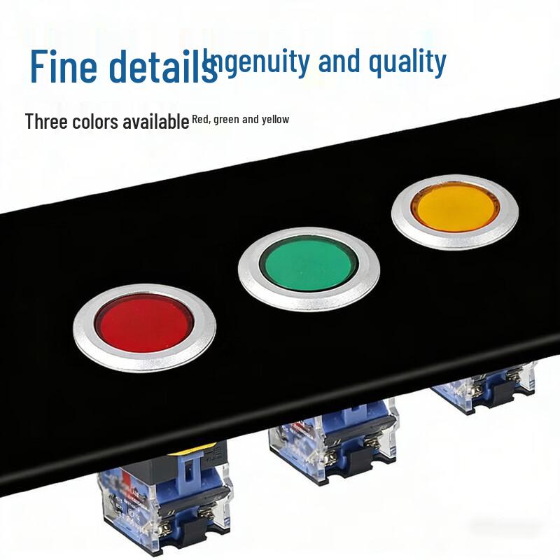 MDNG LA38 Series Illuminated Momentary Push Button Switch
