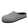 Leisure Walk Muller Shoes Male Casual Lazy Shoes Loafers Moccasins Slip On Men's Lazy Flats Men Half Drag Driving Shoes