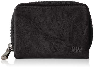 Кошелек для монет Oyster Accessories, совместимый с отделением для карт, черный, многоцелевой