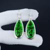 Удивительные серьги из серебра 925 пробы с зеленым триплетом огненного опала, серьги-подвески из серебра ручной работы в стиле бохо, подарок на день рождения для жены