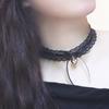 Glammuse [Glam Choker Series] Lace Heart Ribbon