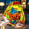 Bamse Print Blanket - Soft & Comfortable, for Bedroom, Travel, Sofa, Home Decoration - Birthday Christmas Gift for Friend