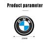 BBIF1 4pcs 20mm For BMW M Emblem E46 E36 E34 F10 E90 F30 E60 F30 E53 E30 E92 E87 Car Door Keyhole Lock Protection Sticker Decor Decals
