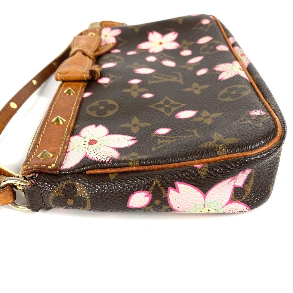 Louis Vuitton M92006 Monogram Cherry PochetteAccessoires Мини Сумка-клатч