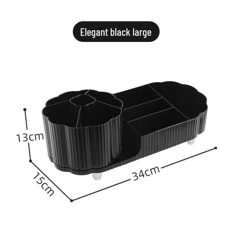 Вращающийся держатель для кистей для макияжа и органайзер для косметики