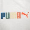 Puma Удобная спортивная повседневная футболка с коротким рукавом, унисекс, топы, белая 692487-02