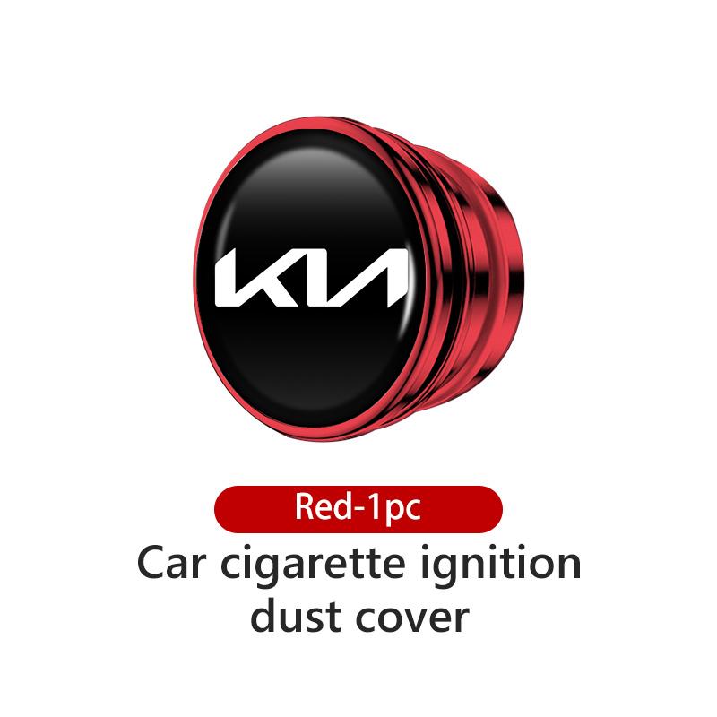 BBEO3 Car Cigarette Lighter Decoration Cover Plug DustProof Cap Accessories For KIA Ceed Sportage Rio K5 K2 Optima Cerato Venga Sedona
