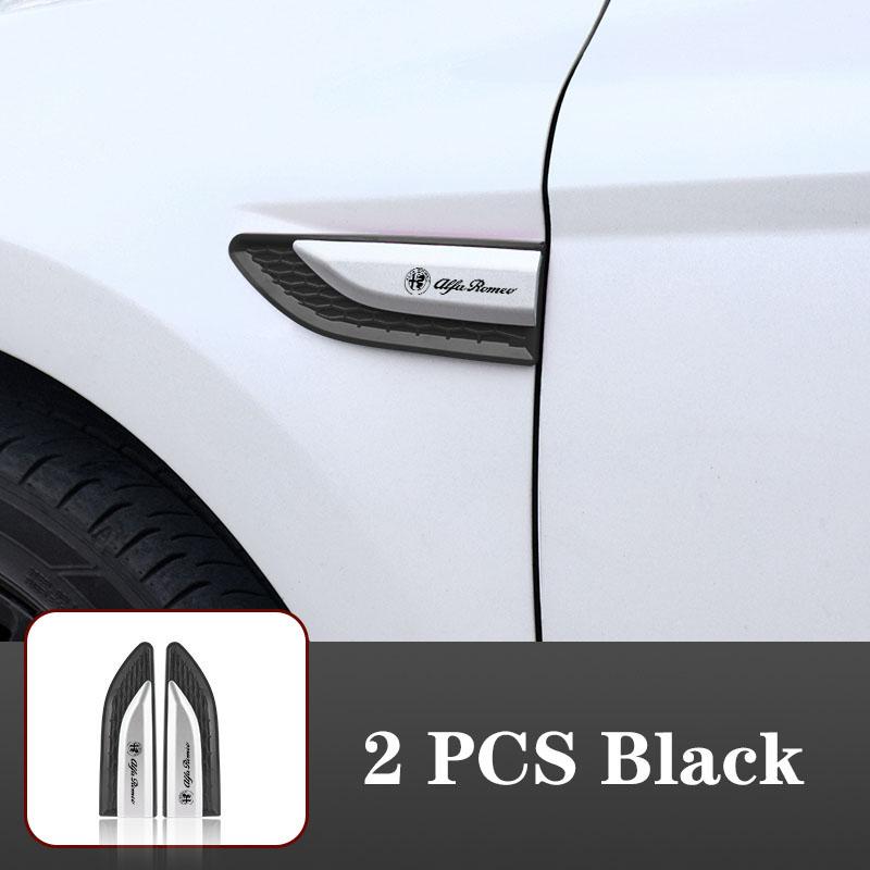 Car Badge Side Door Fender Stickers Car Stickers Decorations For Alfa Romeo giulietta 159 mito giulia stelvio 147 Car AccessorieLR1