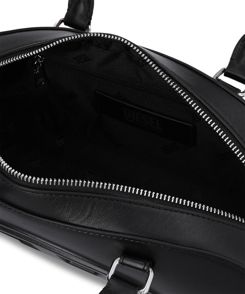 DIESEL 1Dr Dome Shoulder Bag - Black / X10641P8279T8013