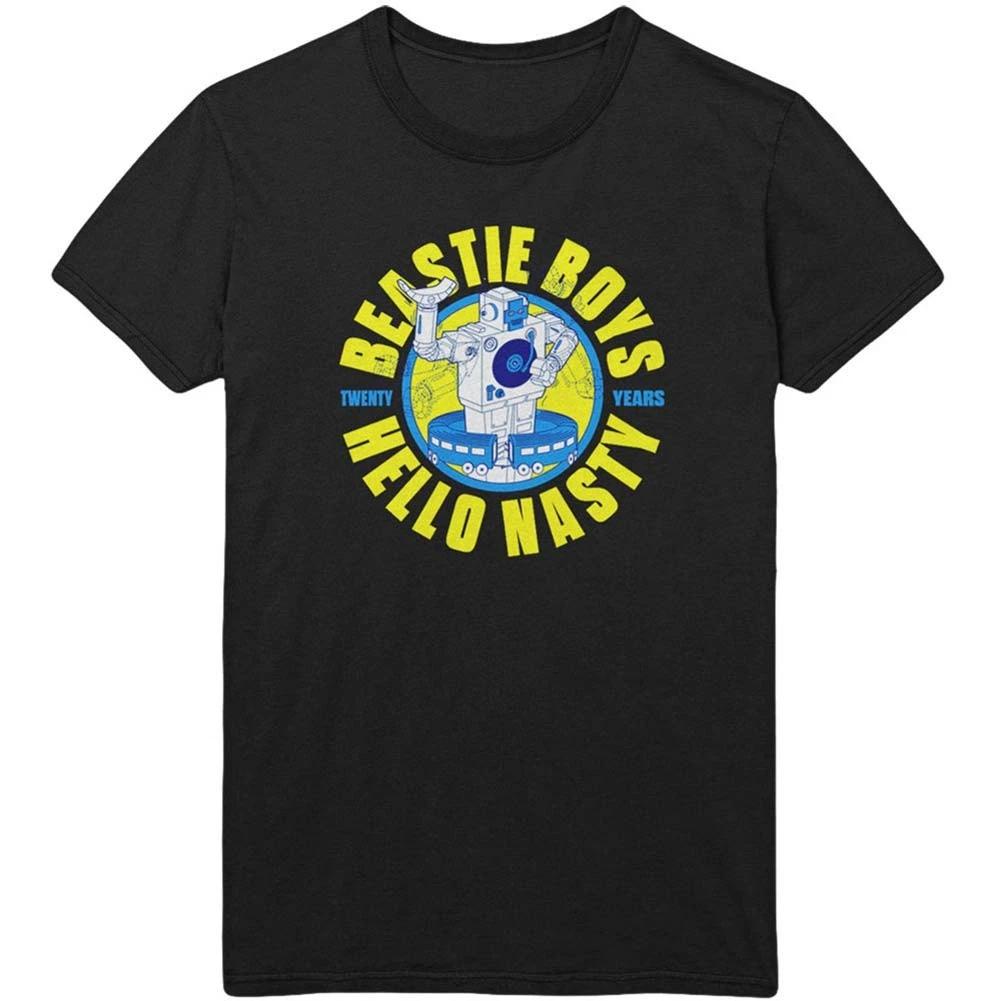 Men's Beastie Boys Nasty 20 Years Slim Fit T-shirt Small Black