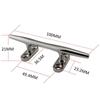 4-8inch Boat Hollow Base Cleat Marine Heavy Duty Boat Cleat Boat Grab Handle  Kayak Webbing