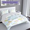 3pcs Sumikko Gurashi pattern bedding set duvet cover set includes duvet cover &pillowcases, perfect all season bedroom decoration & gift