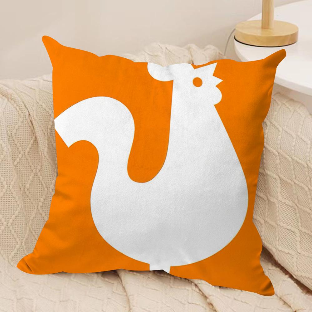 Fried Chicken PPopeyeS Cushion Cover Pillowcase Ultra Soft Skin Friendly Fabric Cloud Like Comfort Concealed Zipper