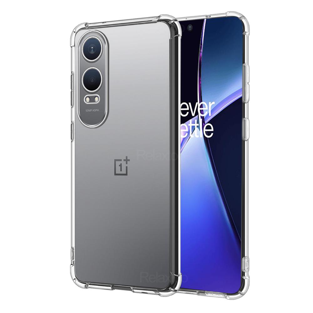 Чехол для One Plus NordCE4Lite 5G Прозрачный Мягкий ТПУ Чехол Для OnePlus Nord CE4 Lite CE 4 Light 4Lite 5G Защита Камеры Ударопрочный Чехол