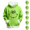 Women's Casual Fashion Print Long Sleeve Hooded Sweatshirt Top