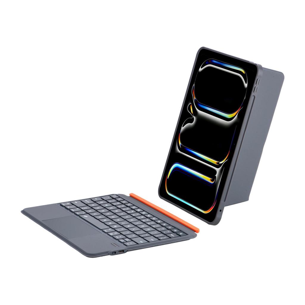 Apple iPad 11 (16) Чехол-клавиатура Bluetooth 10-го поколения с ощущением кожи и 7-цветной подсветкой