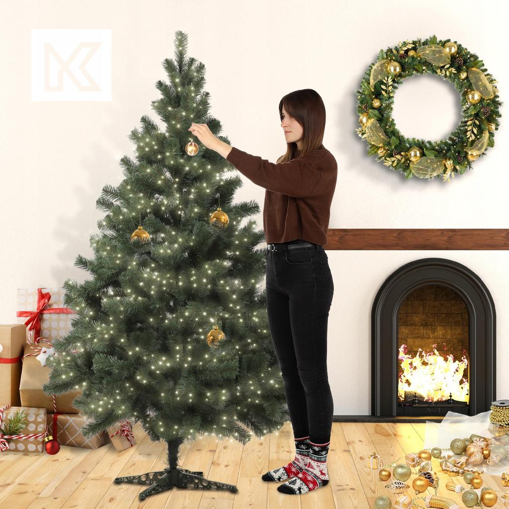 KADAX Artificial Christmas Tree Dense Fir Premium 220cm