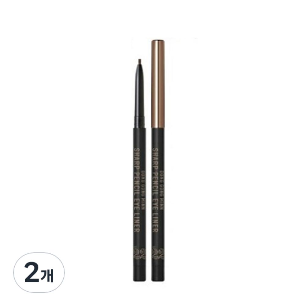 Механический карандаш для глаз Cho Seong-ah 22 Donggong Beauty, 0,06 г, темный оттенок Presso, 2 шт.