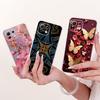 Clear Casing For Xiaomi Mi 11 Lite 4G Cover For Xiaomi Mi 11 Lite 5G Case Cute Cat Fashion Butterfly Funny Painted