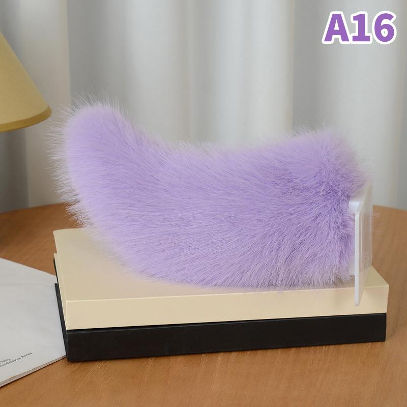 Remote Control Electric Car Tail Electric Bicycle Tail Wagging Moving Rechargeable Plush Animal Tail Auto Motorcycle Decoration