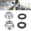 2Pcs 22mm To 16mm Faucet Adaptor Tap Aerator Connector Replacement Kitchen Tap Connector for Kitchen Bathroom Sink