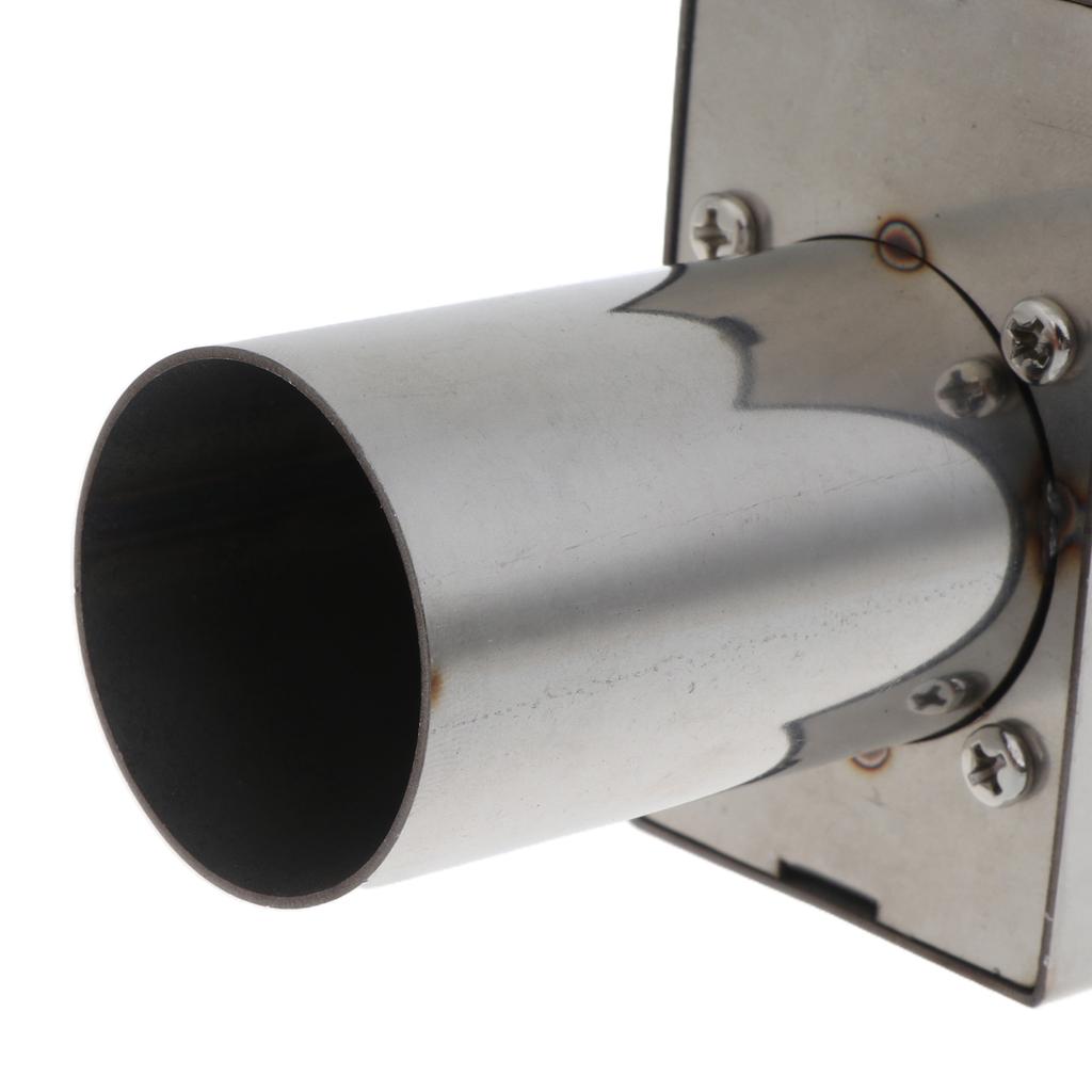 BBQ Fan USB 5V Portable Barbeque Air Blower For Outdoor Barbecue Fire Bellow Camping Hiking Picnic Stainless Steel