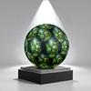 1pc Green Butterfly Garden Size 5 Soccer Ball Professional Lightweight Durable Match Training Football Indoor &Outdoor Sports BallTraining Ball y32